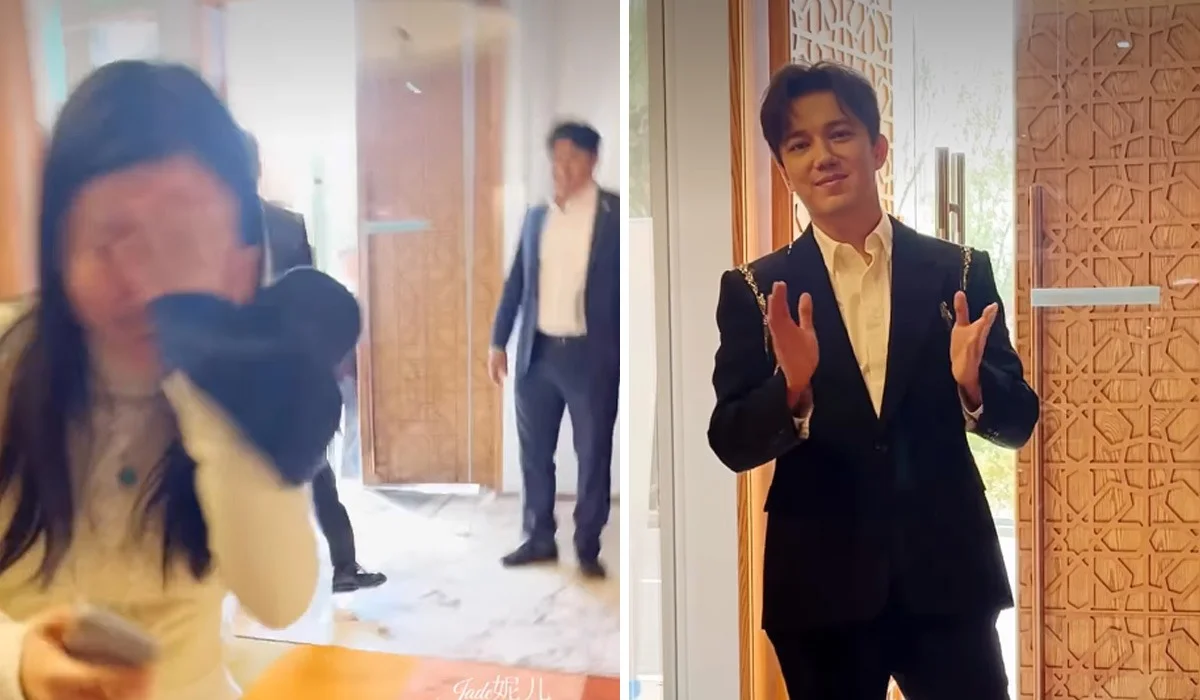 Фанатка растерялась при встрече с Димашем: трогательный момент попал на видео в Пекине