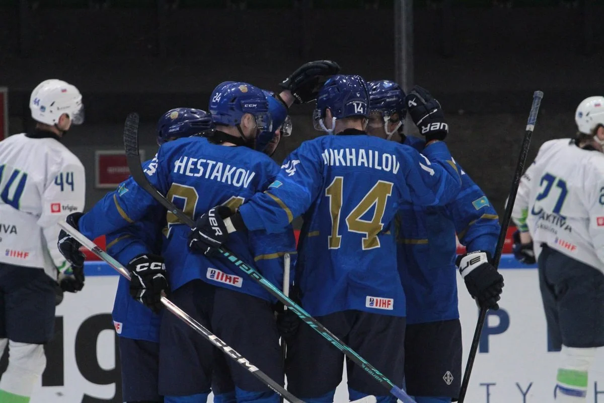 Казахстан обыграл Словению перед чемпионатом мира по хоккею