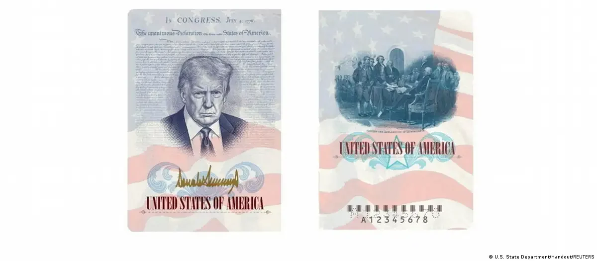 Портрет Трампа появится на обложке паспорта США