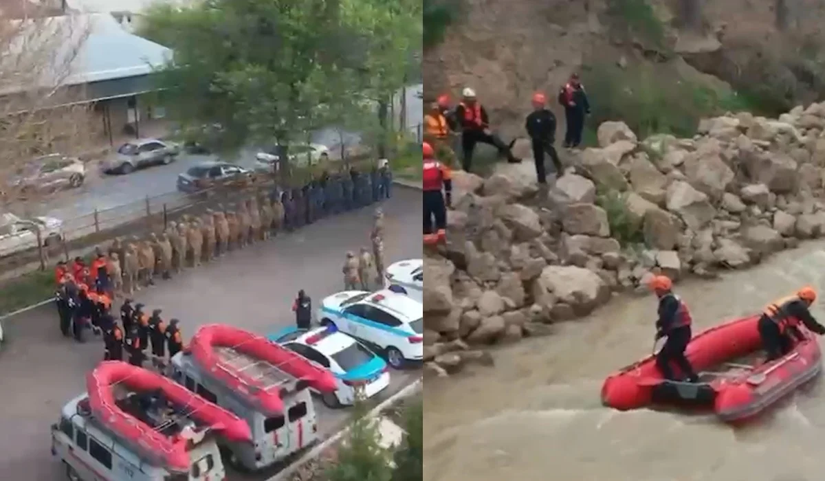 Поиски утонувшего в реке Келес ребенка завершены. Тело так и не удалось найти