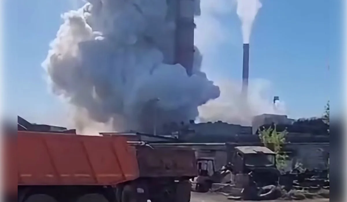 Взрыв на заводе в Усть-Каменогорске: двое погибли (ВИДЕО)
