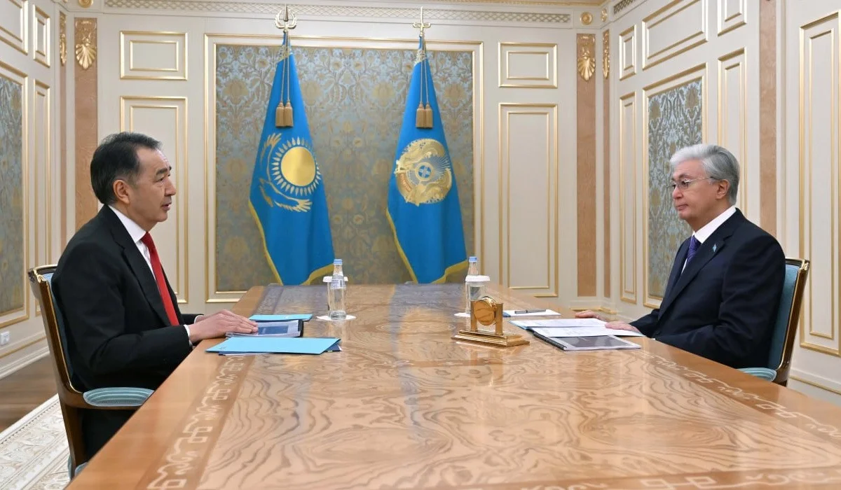 Токаев принял главу коллегии ЕЭК Сагинтаева