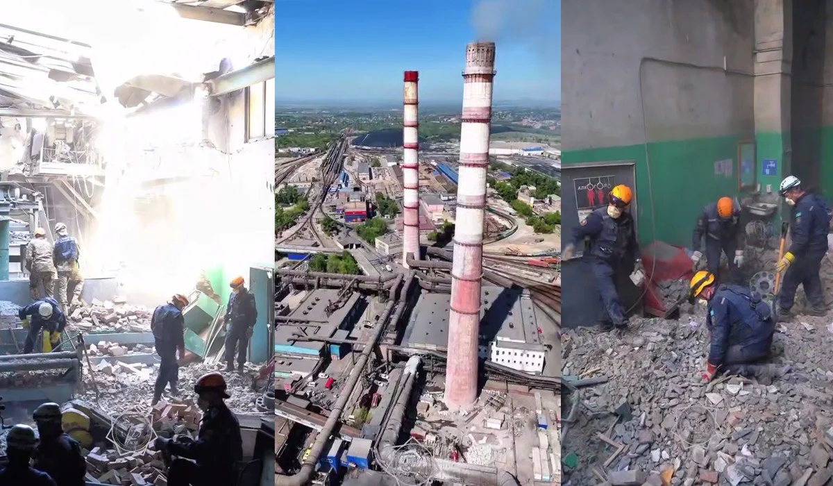 ЧП на заводе «Казцинк»: МЧС раскрыло детали взрыва (ВИДЕО)