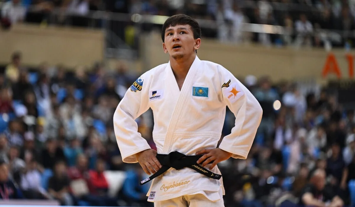 Казахстанский дзюдоист победил призера Олимпиады и вышел в финал Grand Slam в Астане