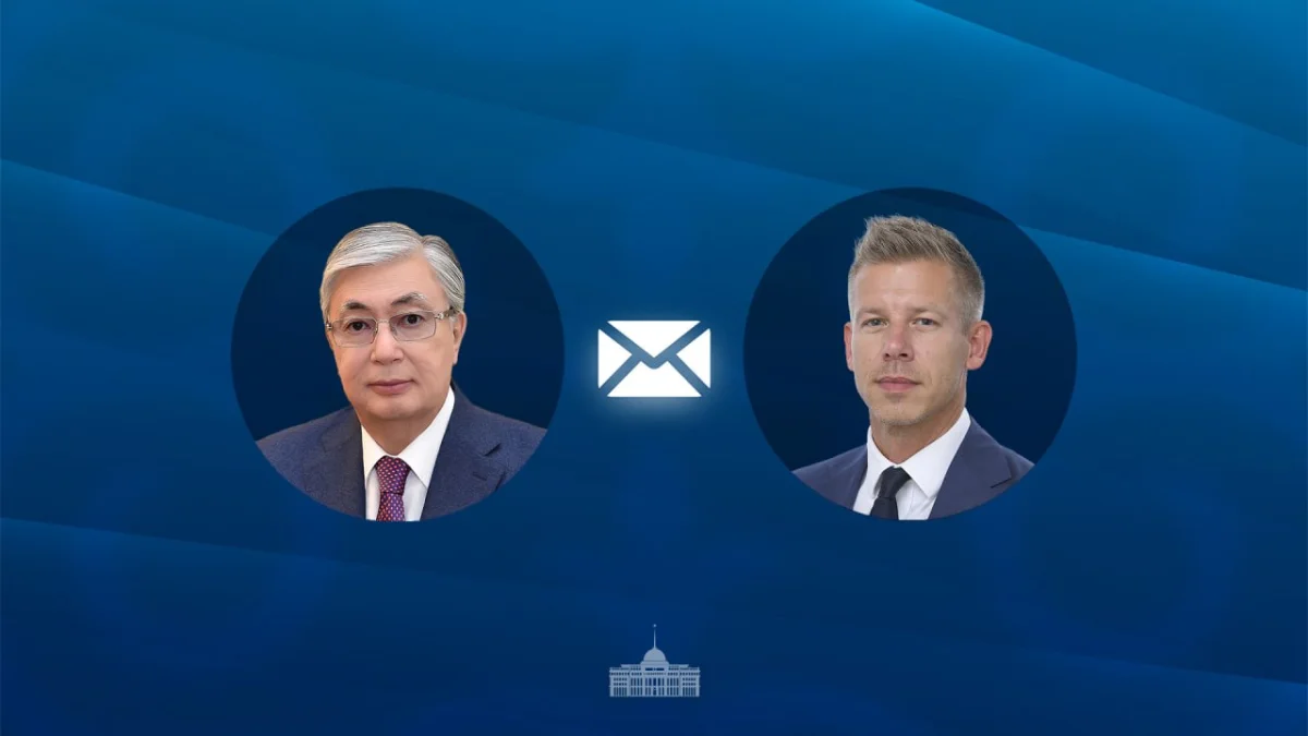 Президент Казахстана получил послание от премьер-министра Венгрии