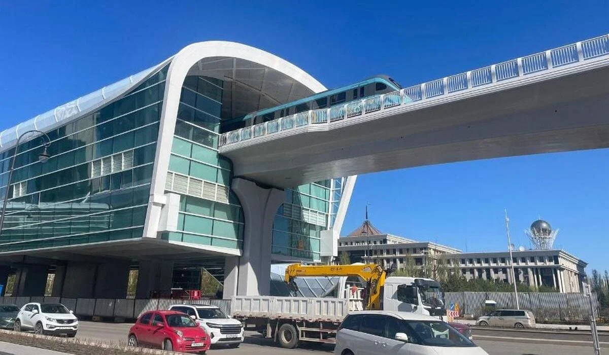 Опубликована схема станций LRT в Астане