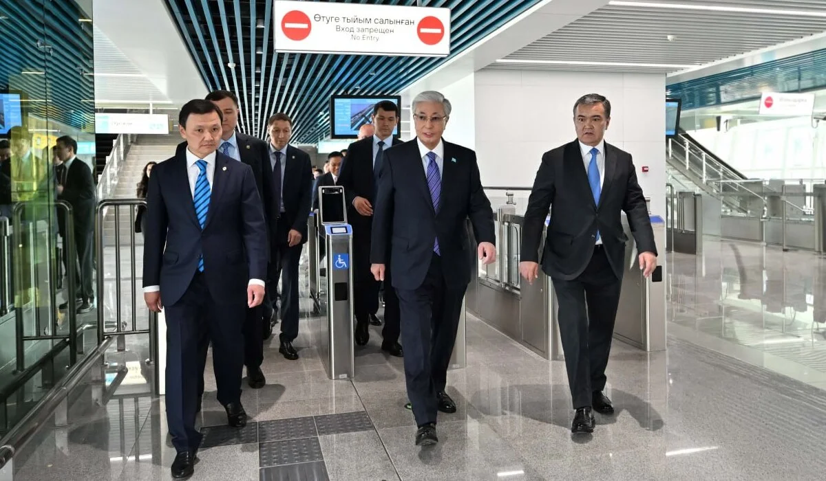 Токаев запустил работу Astana LRT