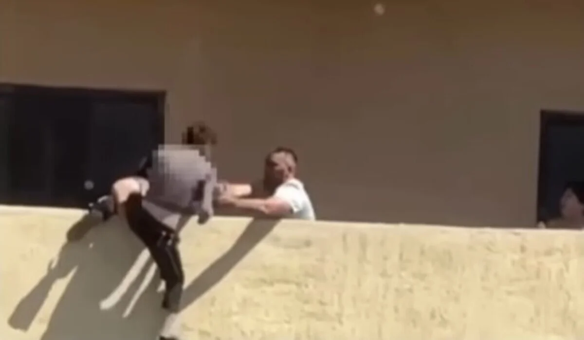 «Жена изо всех сил удерживала мужа»: полицейский спас от гибели мужчину в Астане (ВИДЕО)