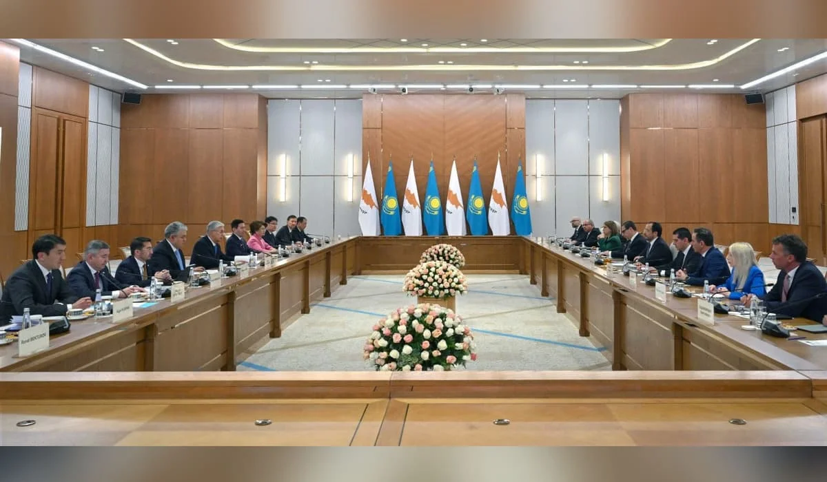 Токаев: Казахстан заинтересован в развитии многогранного партнерства с Кипром
