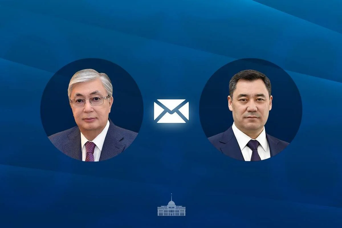 Токаев направил телеграмму поздравления президенту Кыргызстана