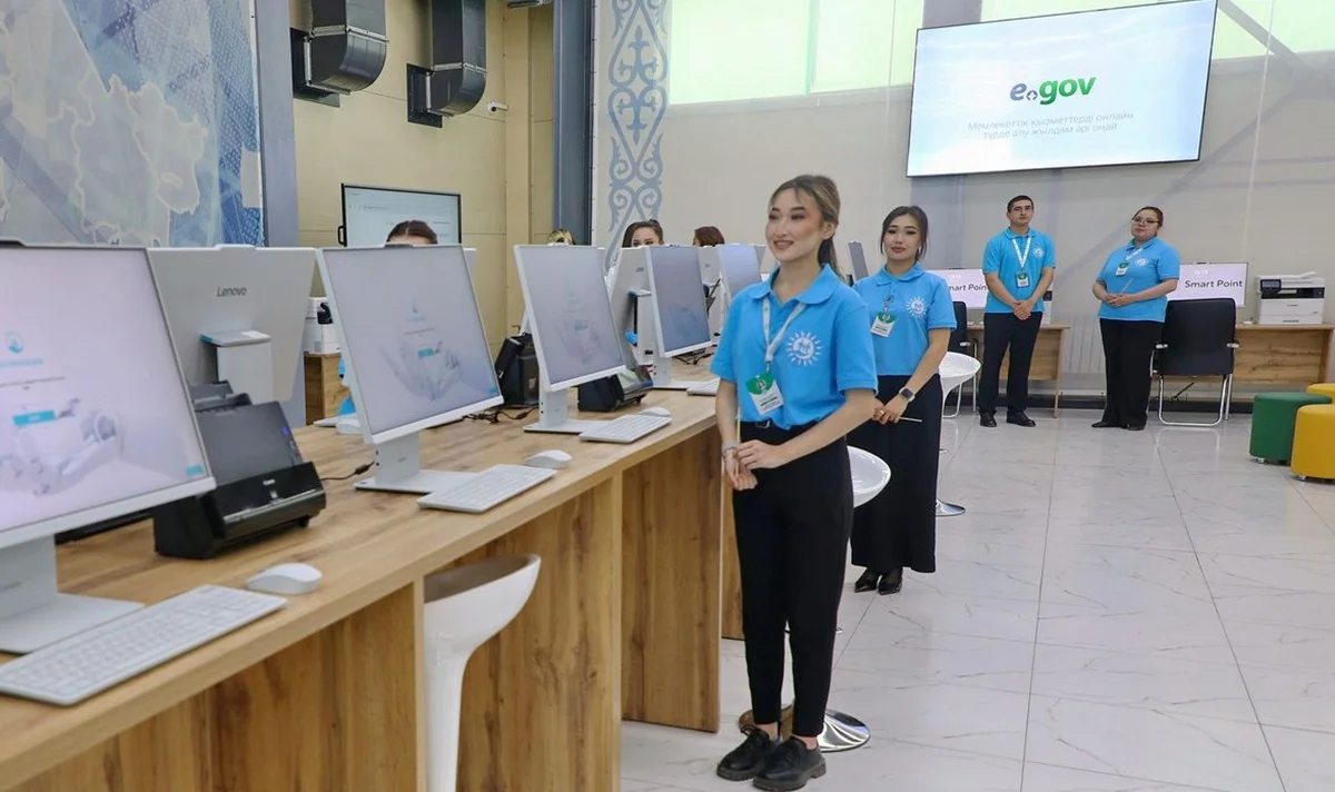 Область Ұлытау первой в республике открыла цифровое пространство «Smart Point»