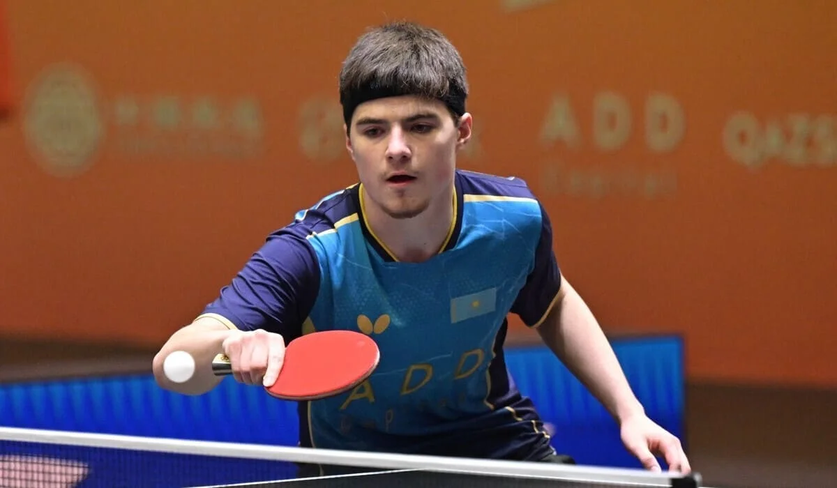 Казахстанский теннисист выиграл турнир WTT Youth Contender в Швеции