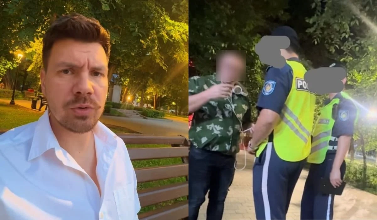 «Нельзя оставлять это безнаказанным!»: блогер вызвал полицию из-за странного поведения мужчины в центре Алматы