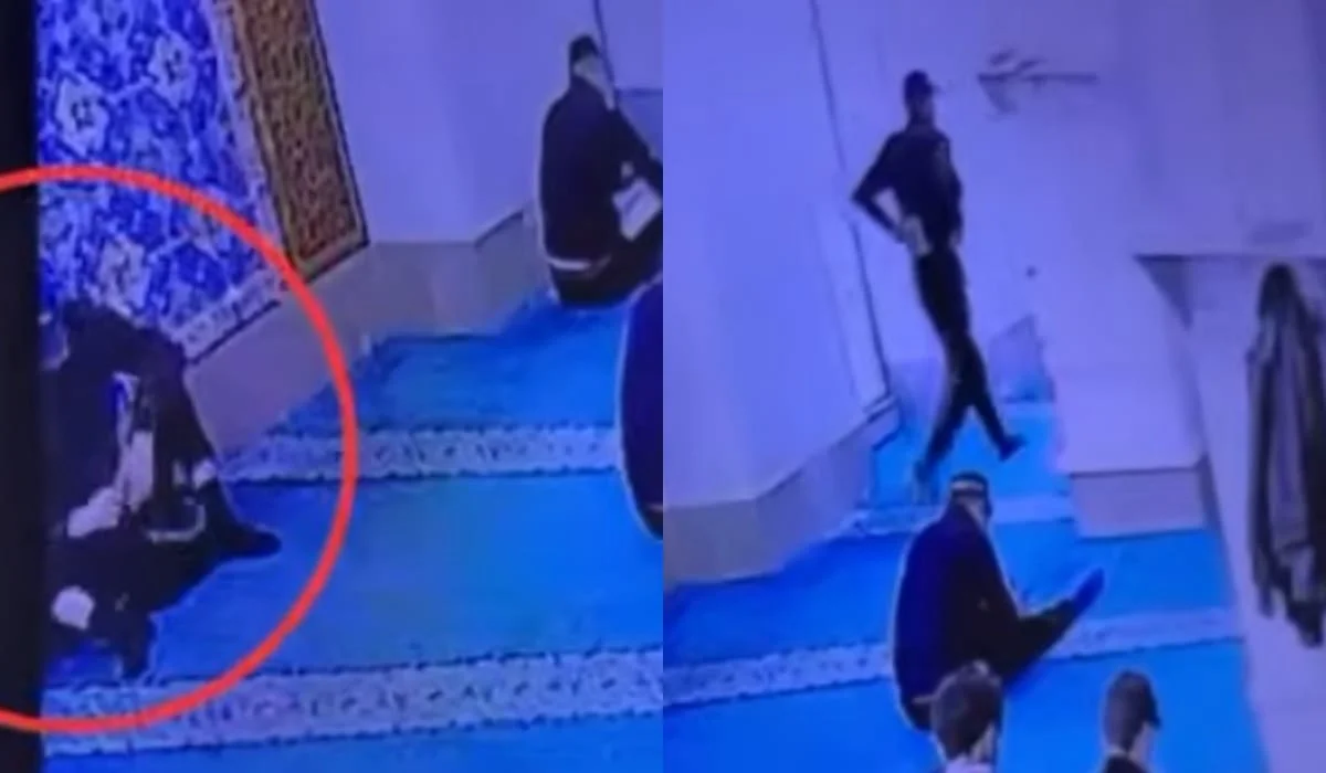 Кража в мечети в Астане: у посетителя украли iPhone во время молитвы (ВИДЕО)