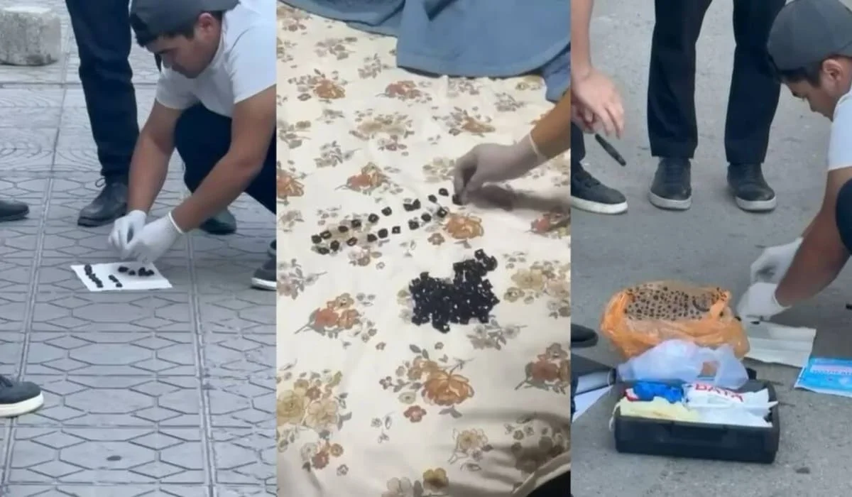Забрал в Алматы: иностранца со 120 свертками наркотиков задержали в Таразе (ВИДЕО)