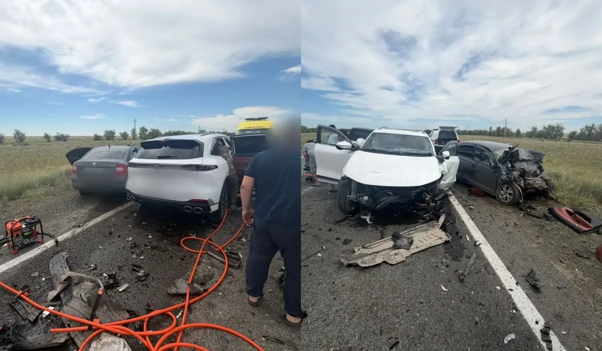 ДТП в Павлодарской области: столкнулись Skoda и Changan, есть погибшие и пострадавшие