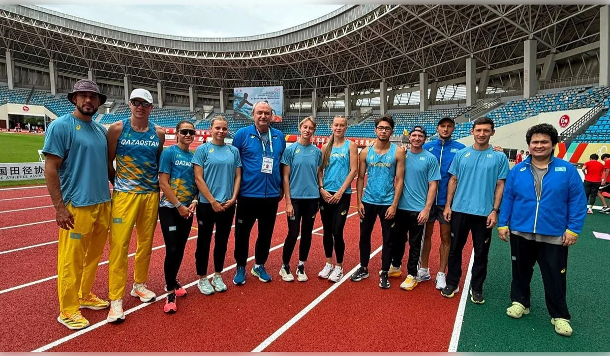 Сборная Казахстана завоевала золотую медаль на чемпионате Азии по эстафетному бегу