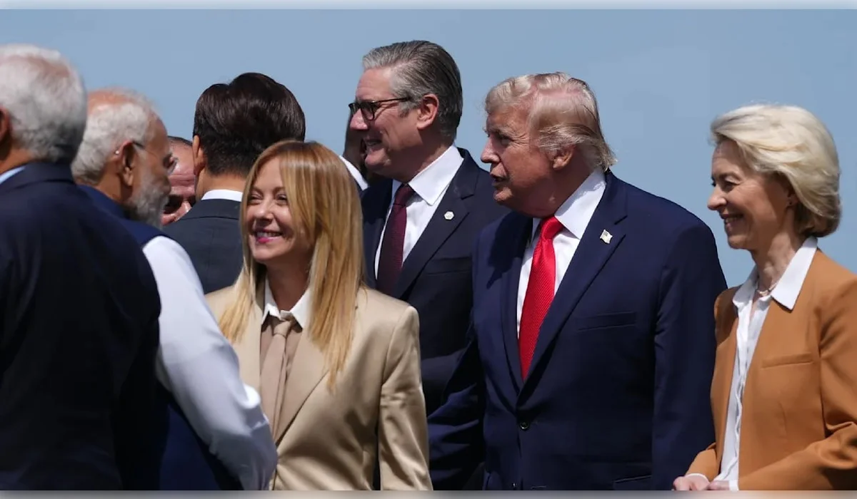 «Умоляла сделать фото»: Трамп и Мелони поссорились из-за селфи на саммите