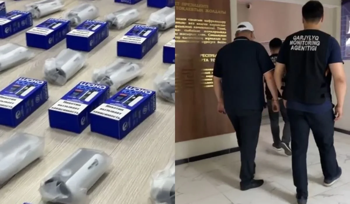 221 млн тенге на вейпах: АФМ раскрыло масштабную схему незаконной торговли (ВИДЕО)