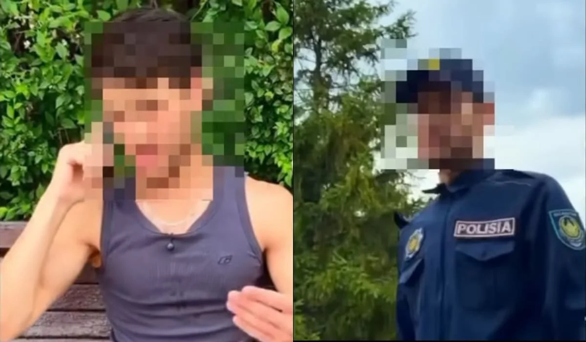 Надел полицейскую форму и снимал видео: блогера привлекли к ответственности в Астане