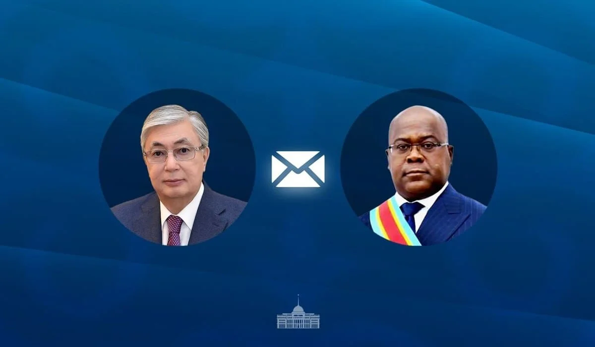 Токаев поздравил президента ДР Конго с Днем независимости