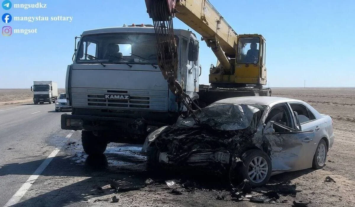 За гибель четырех человек в ДТП в Мангистау водителя приговорили к 5 годам лишения свободы