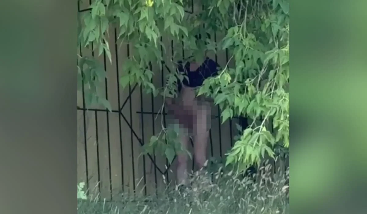 Мужчину, совершавшего непристойные действия в кустах парка, сняли на видео в Караганде