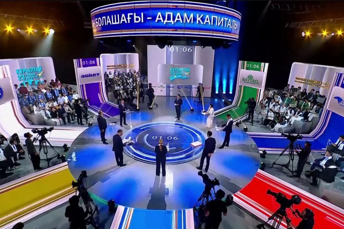 Человеческий капитал, ИИ, дефицит кадров: о чем спорили партии Казахстана на национальных теледебатах