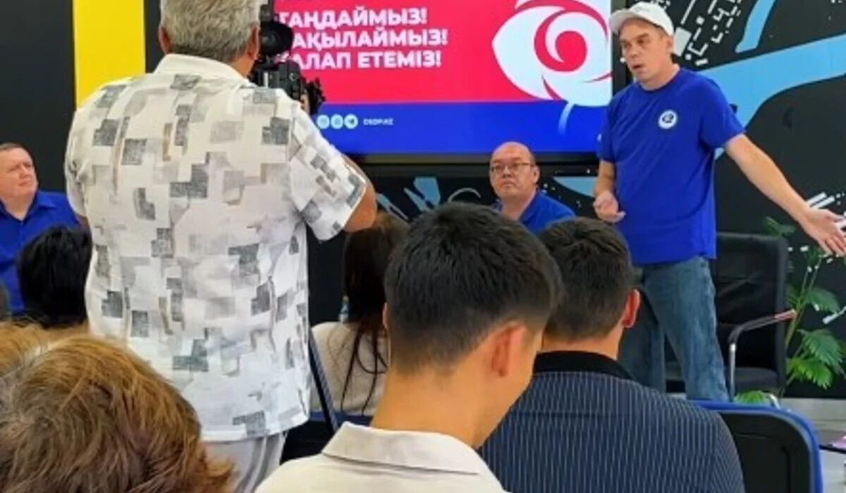 В Усть-Каменогорске партия ОСДП провела встречу с представителями профсоюзов