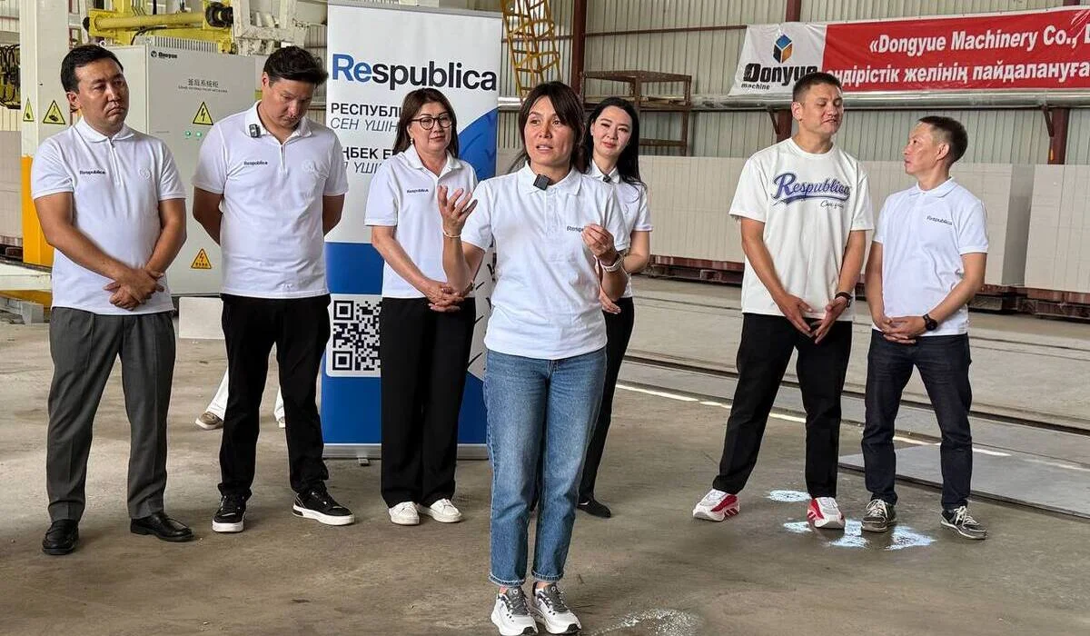 Партия Respublica встретилась с производителями стройматериалов в Кызылорде