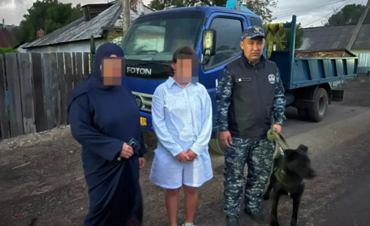 Служебная собака разыскала пропавшую девушку в Караганде