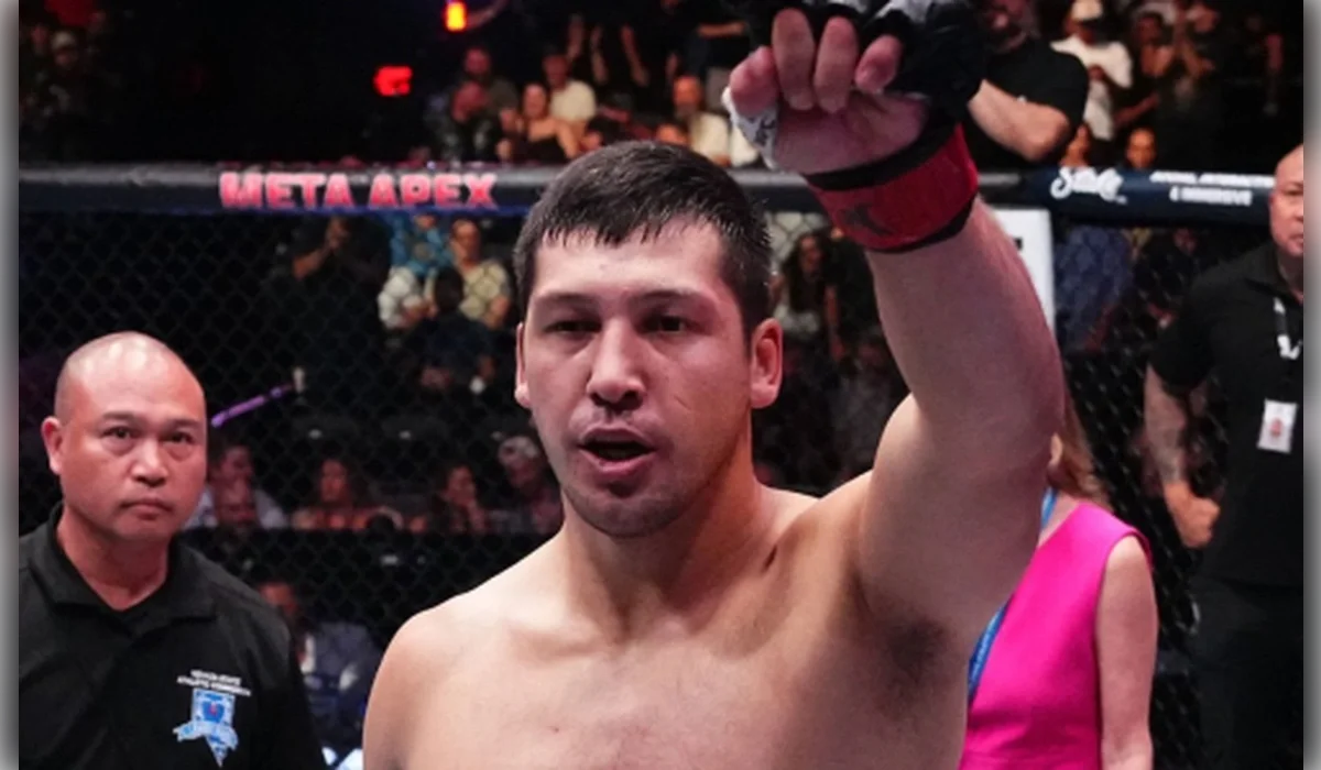 Дияр Нургожай нокаутировал соперника в первом раунде UFC