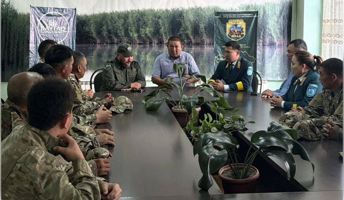 Партия «Байтақ» обсудила вопросы охраны природы в Алакольском заповеднике