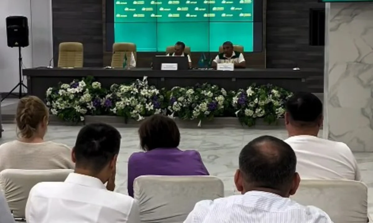 Кандидаты от партии «Ауыл» встретились с коллективом «КазНИПИмунайгаз»
