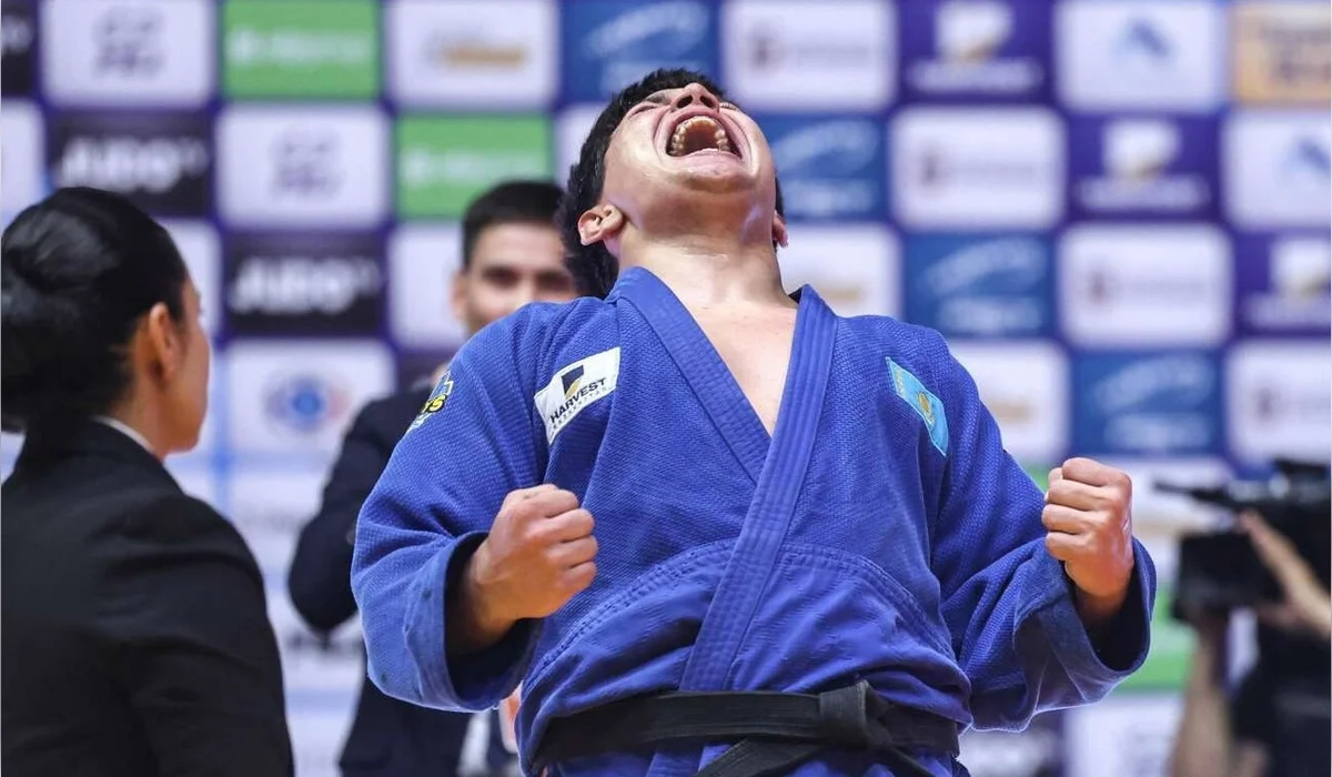 Казахстанский спортсмен завоевал золото чемпионата мира по дзюдо