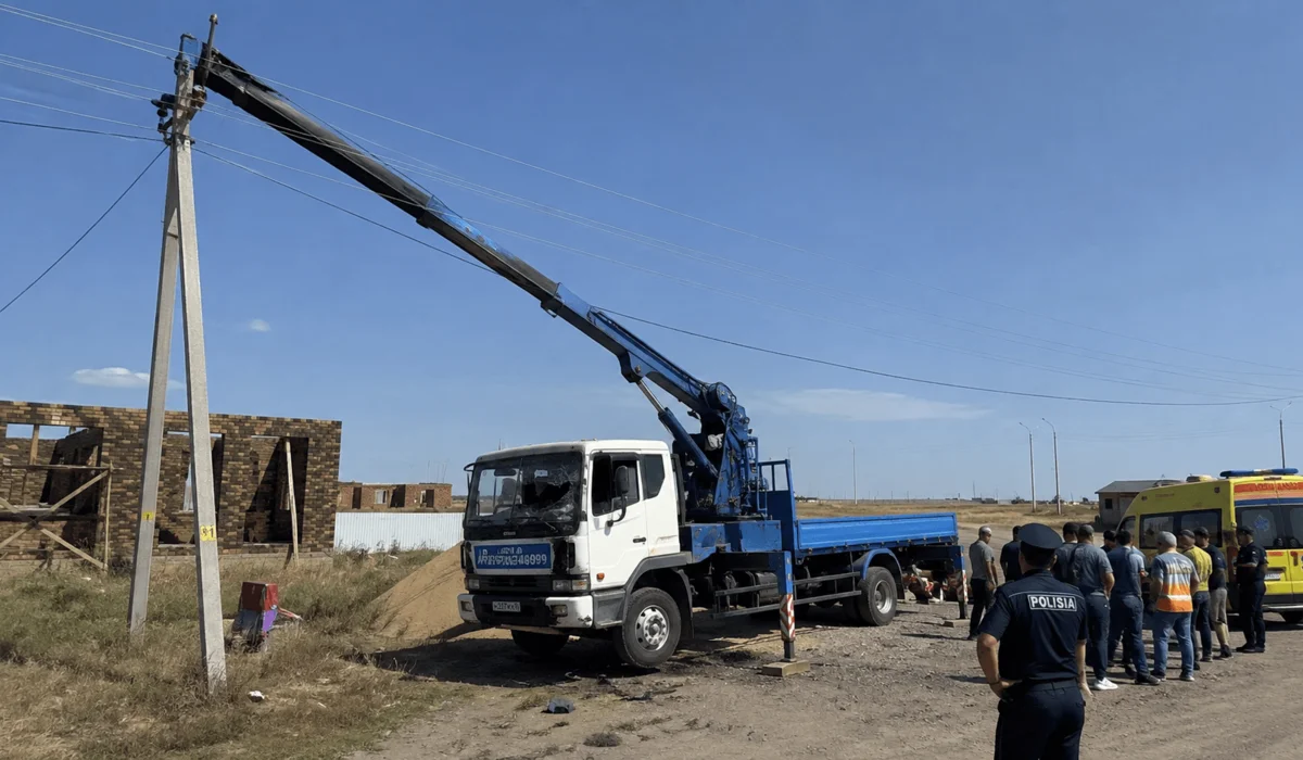 Водитель погиб от удара током на стройке в СКО