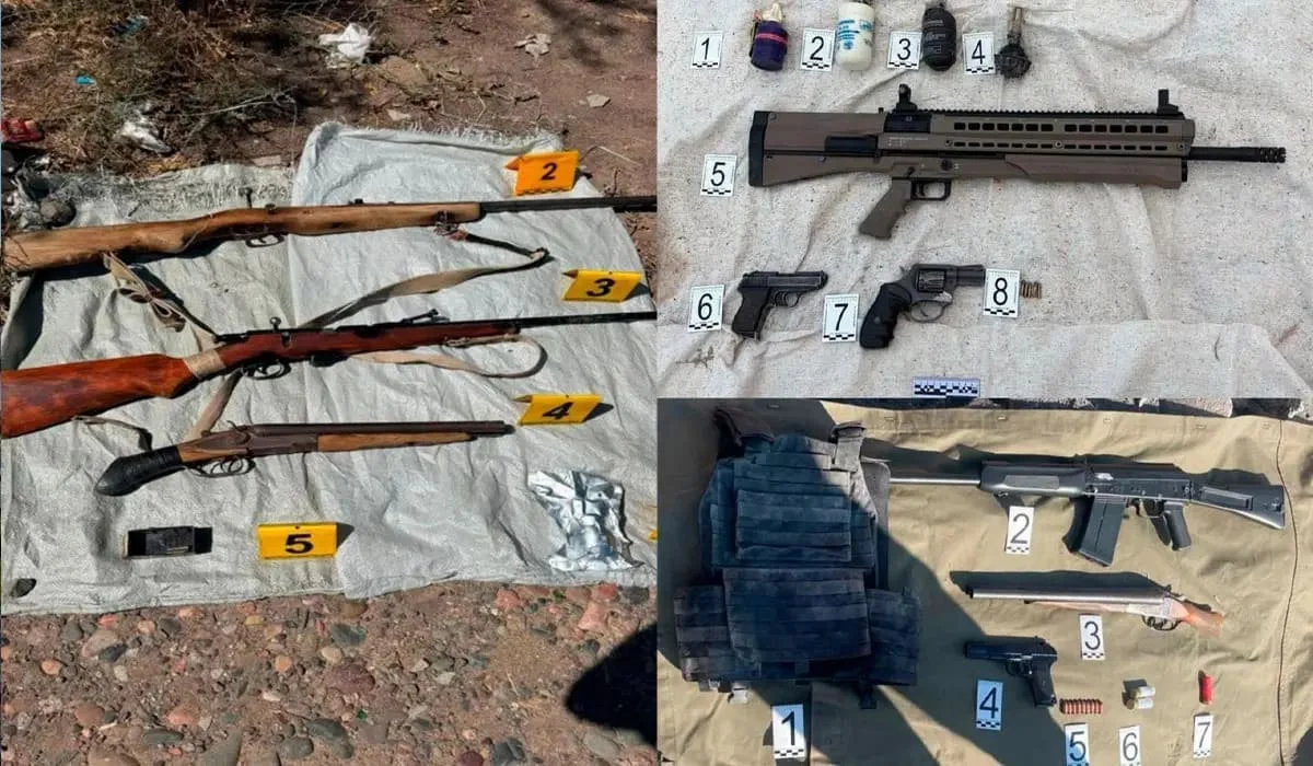 Больше 300 боеприпасов и 56 единиц оружия изъял КНБ Казахстана
