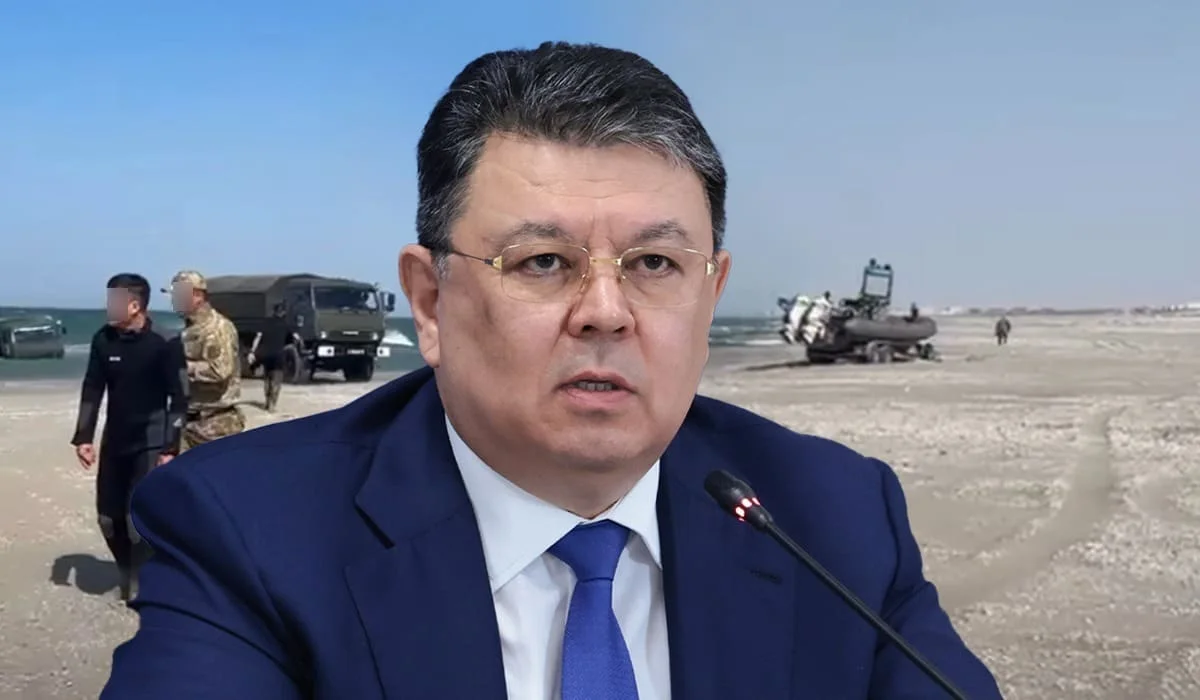 Гибель военных на Каспии: Канат Бозумбаев выехал на место