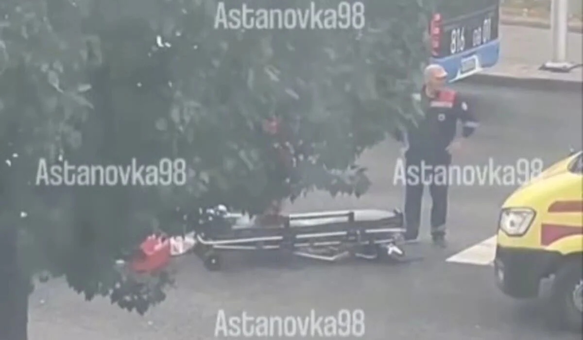 Водитель Chevrolet Cobalt сбил пешехода в Астане (ВИДЕО)