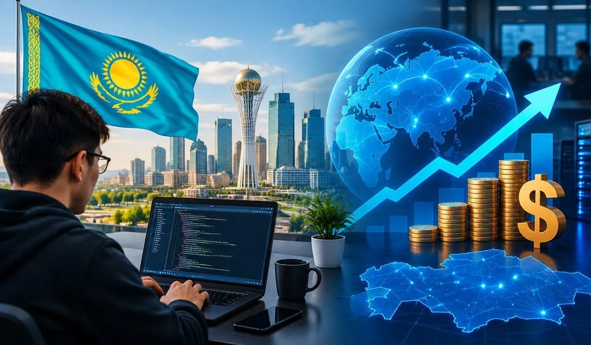 Казахстан экспортировал IT-услуг более чем на 1,1 млрд долларов