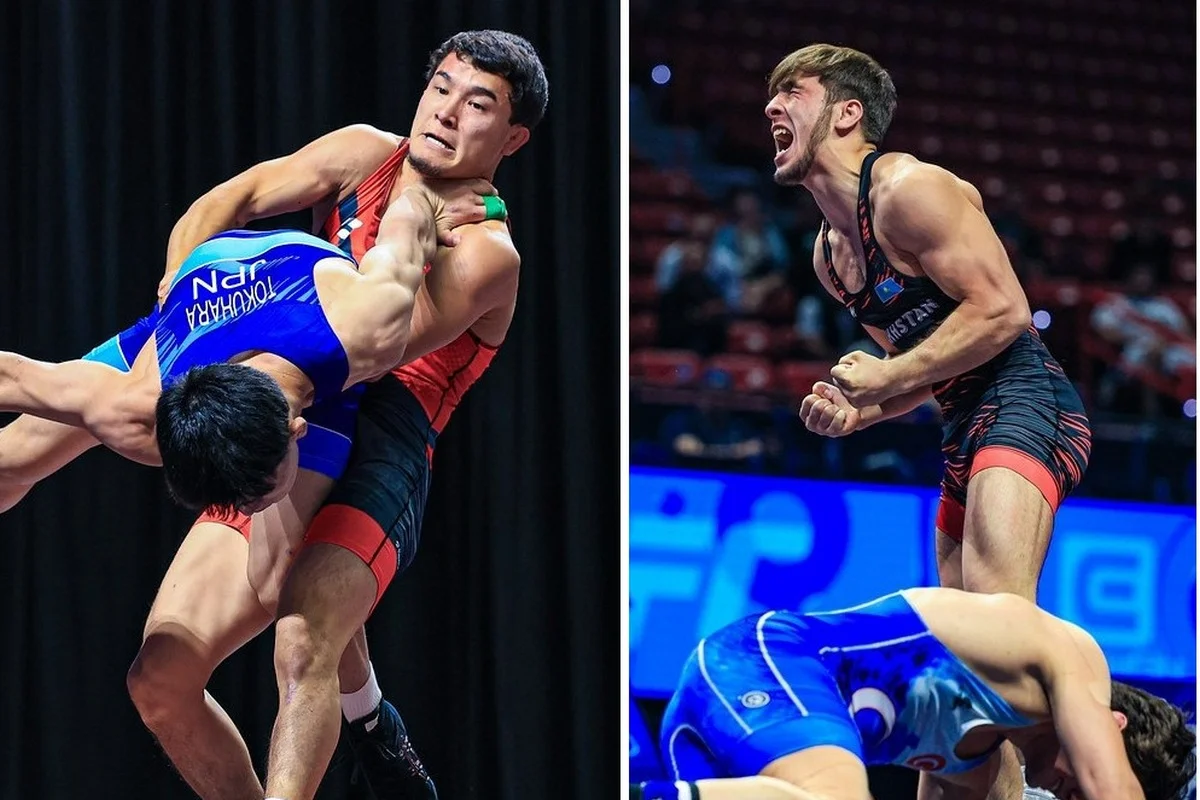 Казахстанские борцы завоевали два золота на чемпионате мира U23 в США
