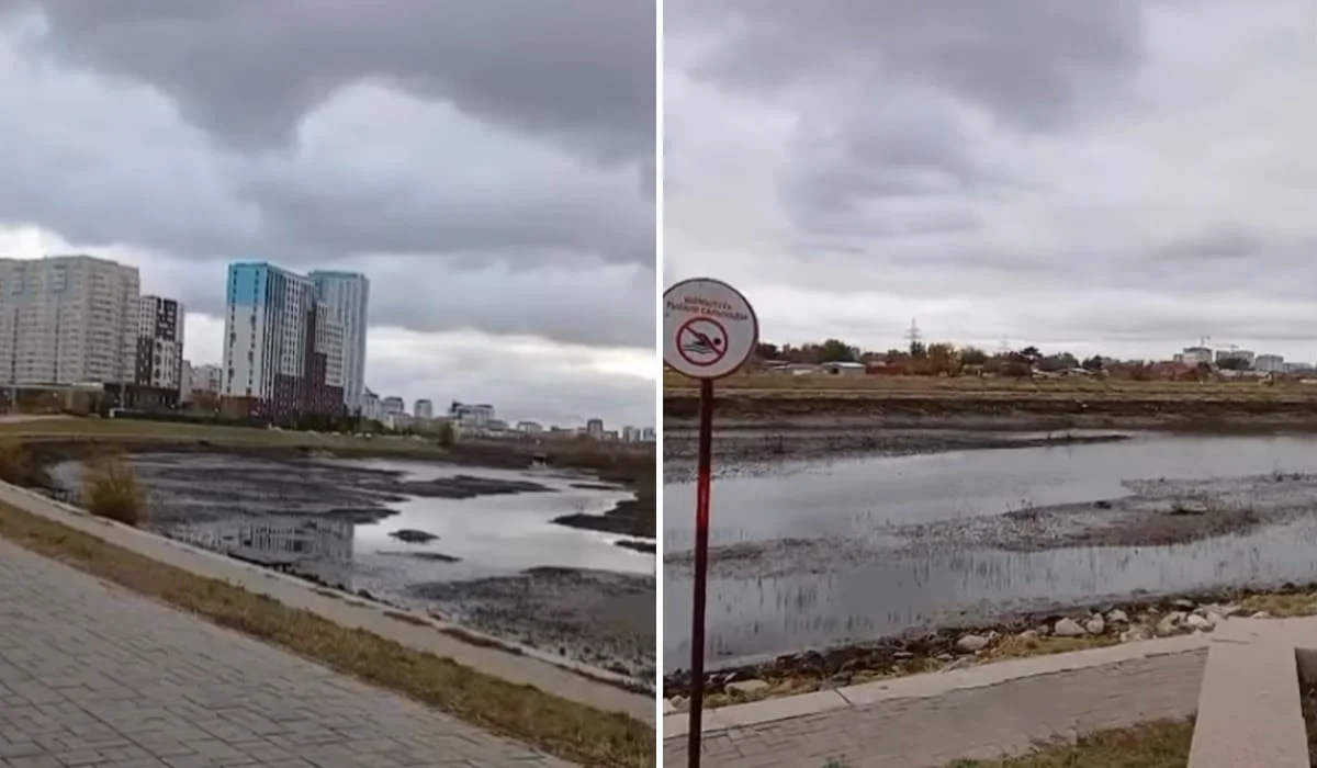 Причину обмеления реки Есиль в Астане назвали в акимате