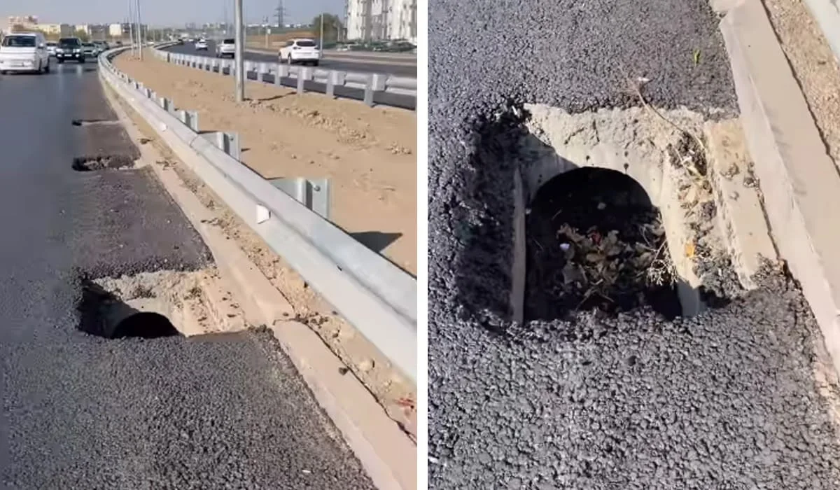 В акимате Алматы объяснили, что произошло с дорогой после ремонта