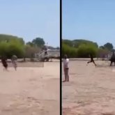 Видео избиения охранниками гостей пансионата на пляже Иссык-Куля появилось в Сети
