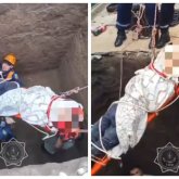 Упавшего в пятиметровую яму мужчину спасли в Алматинской области