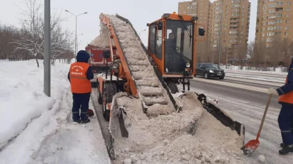 За несвоевременную уборку снега оштрафовали столичные КСК