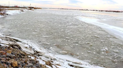 Уровень воды в Сырдарье приближается к критической отметке