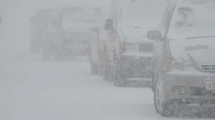 Колонна из 114 автомобилей движется в сторону Нур-Султана