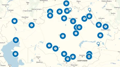 В Казахстане обновлена карта с зараженными коронавирусом