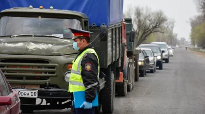 Таразец ударил полицейского на блокпосту